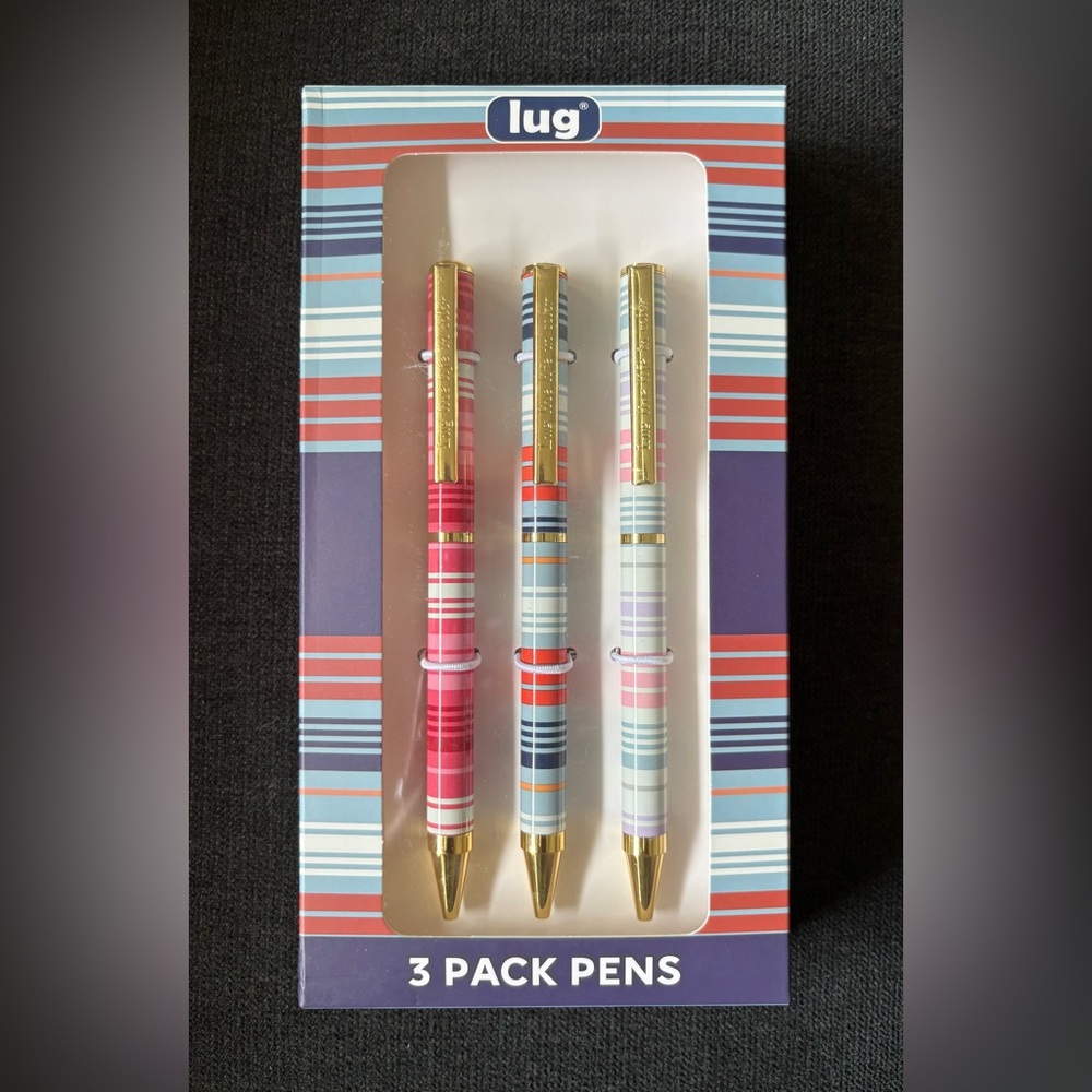 Lug Scribble Pens 3-pack – Love Stripe